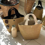 Sac en Paille Chic Petit Format