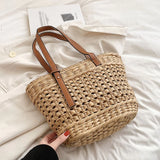 Sac en Osier Chic