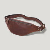 Sac Banane Cuir Marron