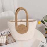 Sac en Paille Forme Spirale