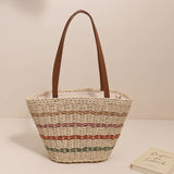 Sac de Plage en Paille - Femme