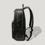 Sac à Dos Homme Urbain Cuir Noir